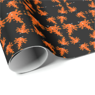 Papel De Presente Salamander Axototl exótico