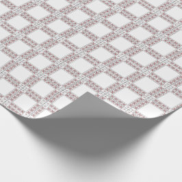 Papel De Presente SAM MATCHES: Papel de enrolamento do coração verme