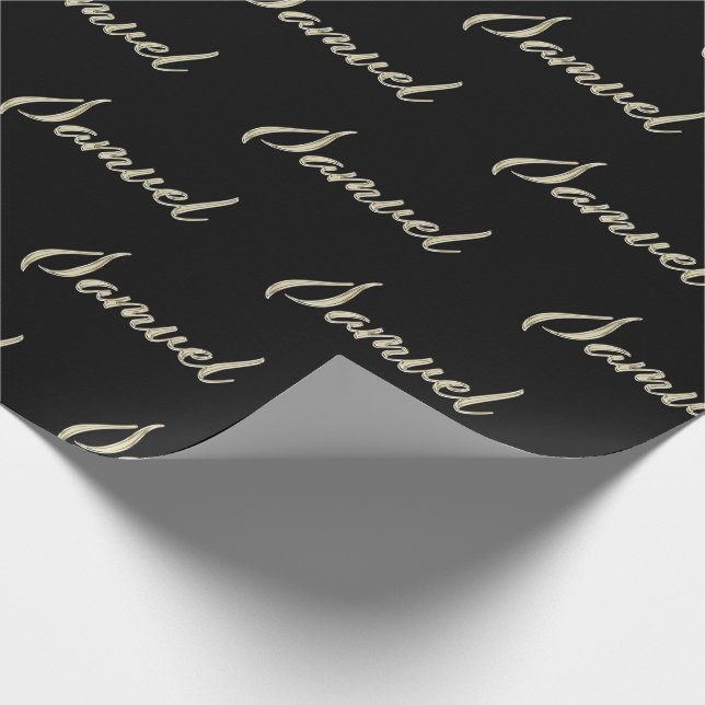 Papel De Presente Samuel Vorname Name edles Geschenkpapier Papier (Ponta)