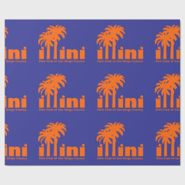 Papel De Presente San Diego Illini Wrappaper