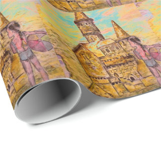 Papel De Presente sandcastle