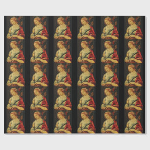 Papel De Presente Santa Catarina por Giovanni Battista Bertucci