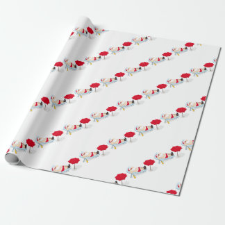 Papel De Presente santa claus christmas