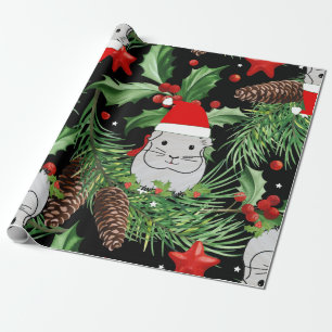 Papel De Presente santa claus guinea