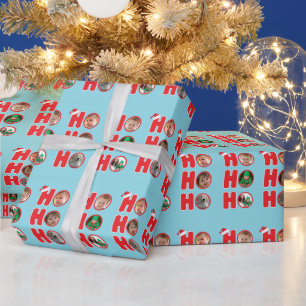 Papel De Presente Santa Ho Ho Ho personalizadas