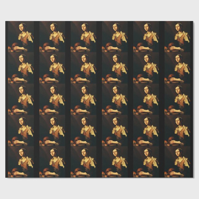 Papel De Presente Santa Maria do Egito por Jusepe de Ribera (Aberto)