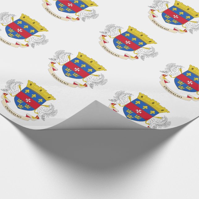 Papel De Presente Santo Barthélemy Flag (Ponta)