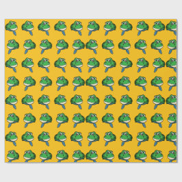 Papel De Presente Sapo Sorridente
