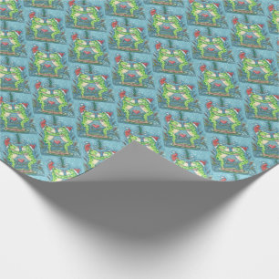 PAPEL DE PRESENTE SAPOS DE PAPAIS NOEIS CUTÂNEOS BEIJANDO EM DRAGONF