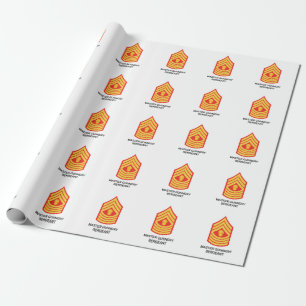 Papel De Presente Sargento-mor