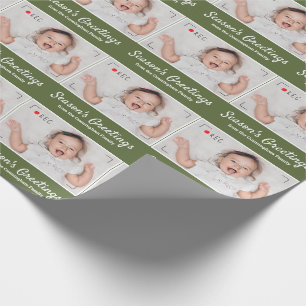Papel De Presente Saudações da Estação Foto moderna e cômoda