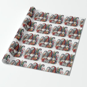 Papel De Presente Saudações de Gnome Season