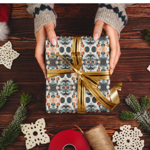 Papel De Presente Scandi Groove