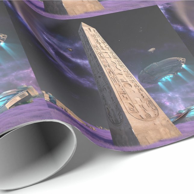 Papel De Presente Sci fi gift wrap (Criador carregado)