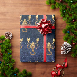 Papel De Presente Scorpio Zodiac