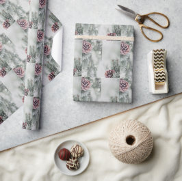 Papel De Presente Scots pine 2025 Ano Novo Ano do Ano-Novo