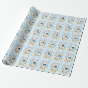 Papel De Presente Scottish Terrier Wheaten Dog Painting