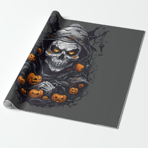 Papel De Presente Scray Halloween