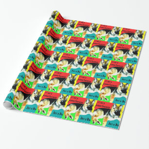 Papel De Presente Se não é um German shepherd
