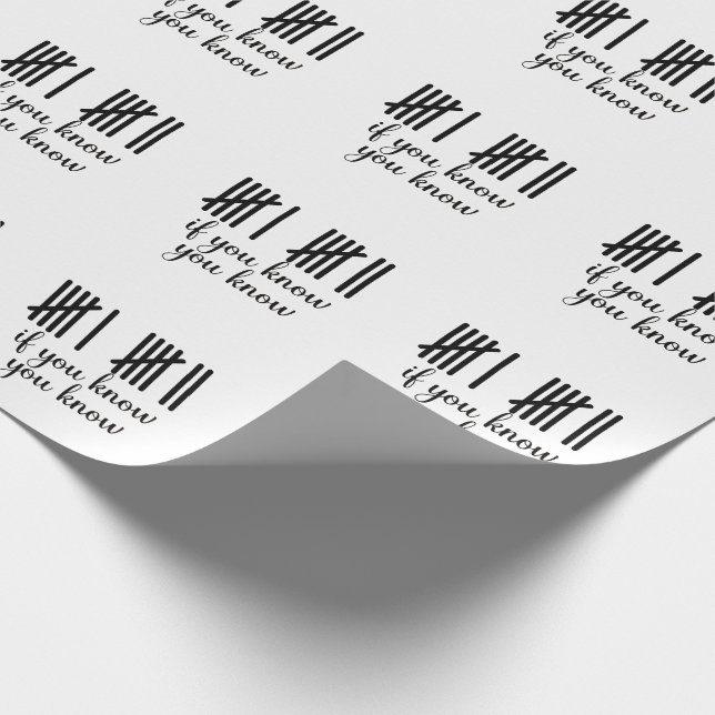 Papel De Presente Se Você Sabe, Você Sabe Seis Sete 6 7 Matemática  (Ponta)