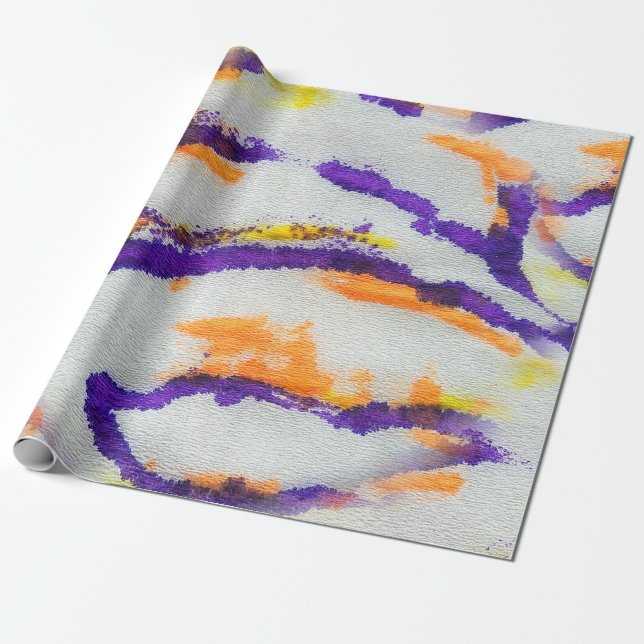 Papel De Presente Seamless animal zebra. Dirty art pattern. Abstract (Desenrolado)