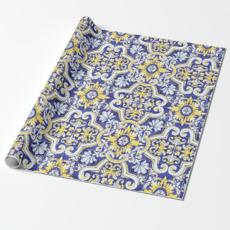 Papel De Presente Seamless vintage pattern with an effect of attriti