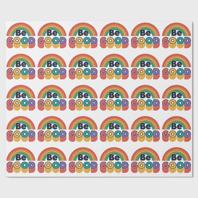 Papel De Presente Seja bom (Aberto)