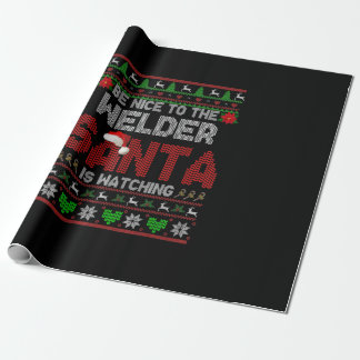 Papel De Presente Seja Bom Para Seu Soldado De Natal Engraçado