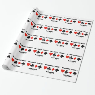 Papel De Presente Seja Uma Ponte Mental Gymnast Play (Quatro Conjunt