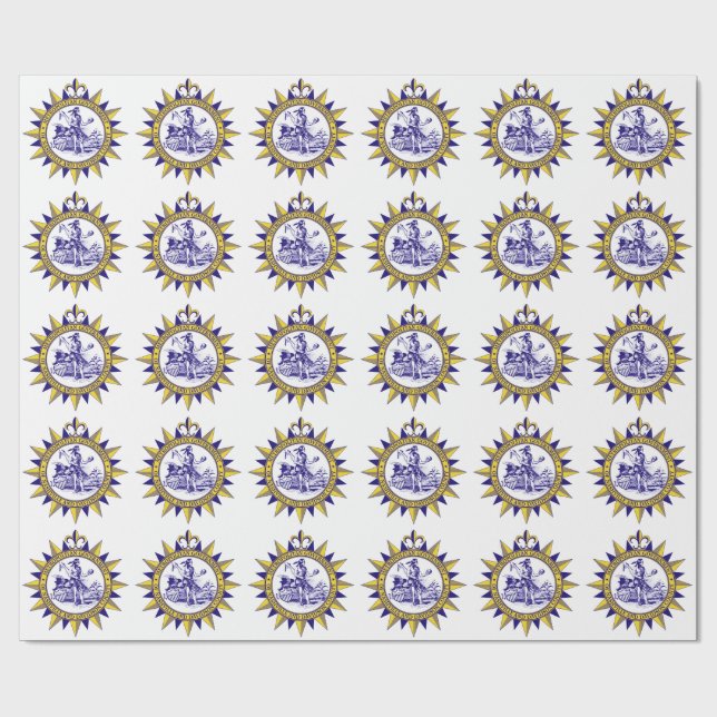 Papel De Presente Selo de Nashville (Tennessee) (Aberto)
