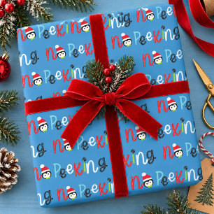 Papel De Presente Sem Crianças de Natal bonitas