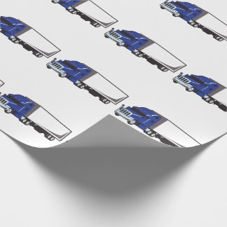 Papel De Presente Semi Truck