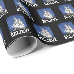 Papel De Presente Sempre acredite em Mary, querida Jesus, citação de