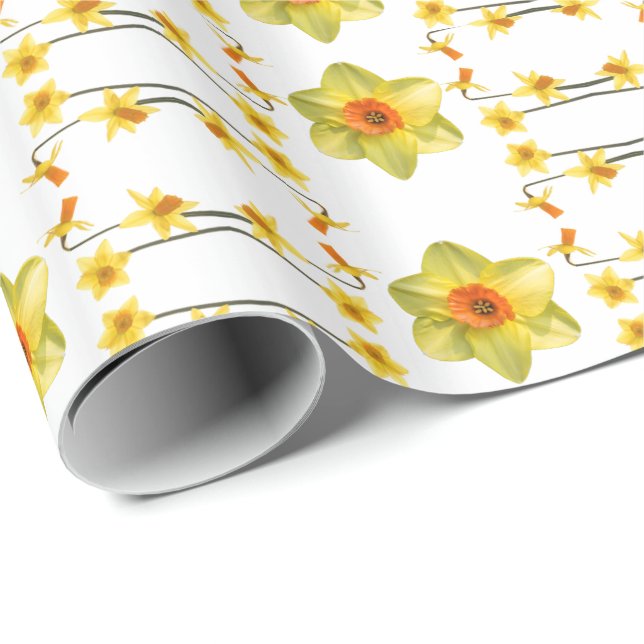 Papel De Presente Sempre Primavera (Ponta do rolo)
