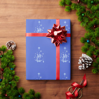 Papel De Presente Sentimento Tradicional de Natal de Alegria Sincera
