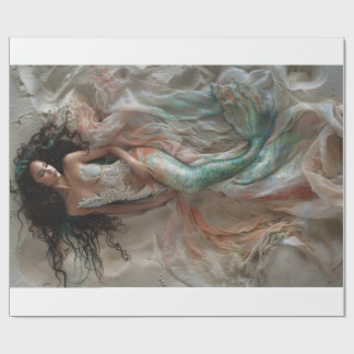 Papel De Presente Sereia Lyfe2