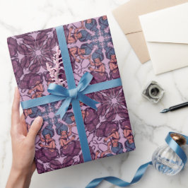 Papel De Presente Sereias Amora