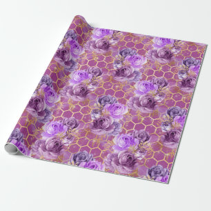 Papel De Presente Série Rainha Abelha Design 6