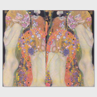 Papel De Presente Serpentes de Água, Gustav Klimt