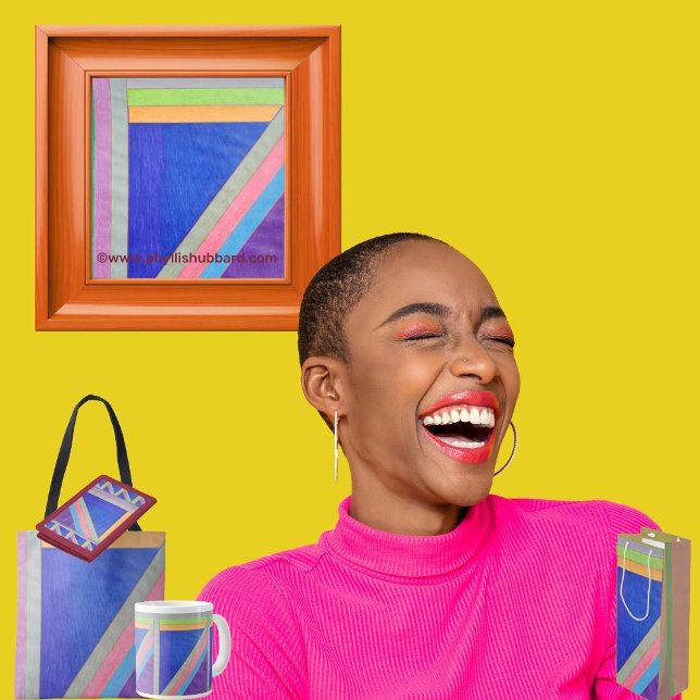 Papel De Presente Sete (Get the full “Seven” collection at: https://bit.ly/SmartArtZazzle)