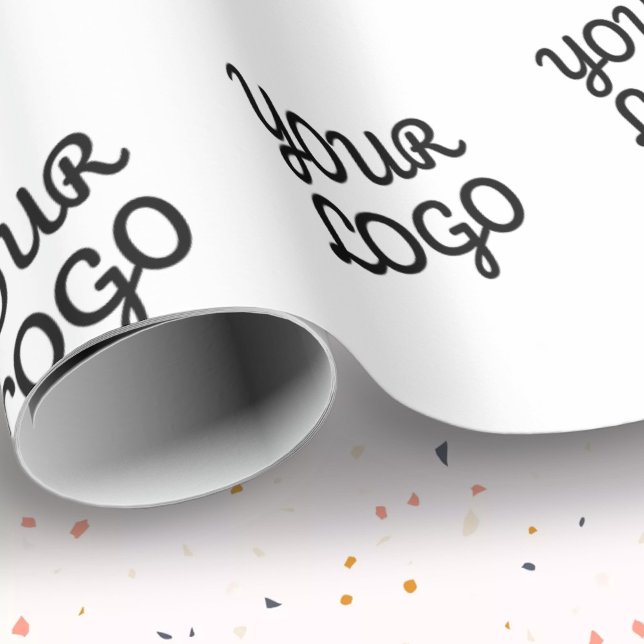 Papel De Presente Seu logotipo ou design em ladrilhos (Criador carregado)