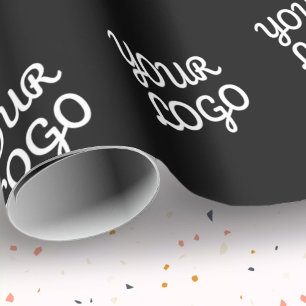 Papel De Presente Seu logotipo repetido (automaticamente)