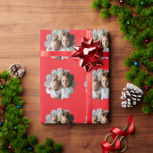 Papel De Presente Seu Natal com Foto Personalizada