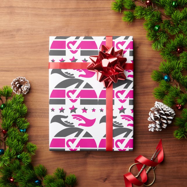 Papel De Presente Seu voto é sua voz (Presente de Natal)