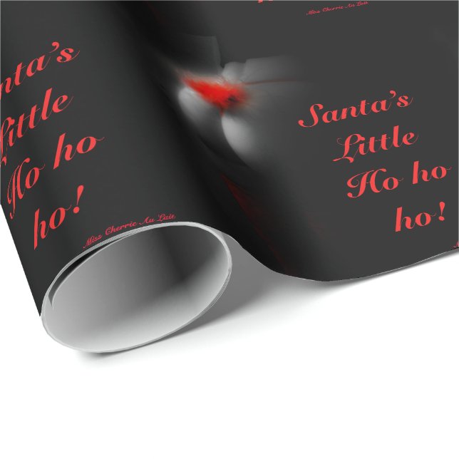 Papel De Presente Sexo Sra. Papais noeis Pinup Natal Festivo Enfeite (Ponta do rolo)