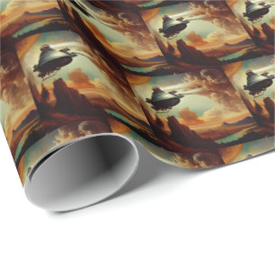 Papel De Presente SF Estilo de Mestrados Italiano 3