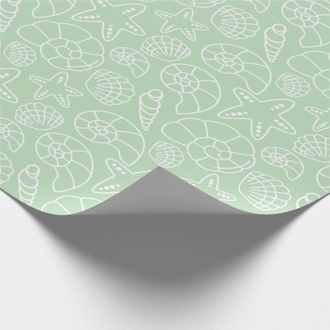 Papel De Presente Shell Christmas (Ponta)