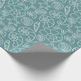 Papel De Presente Shell Christmas