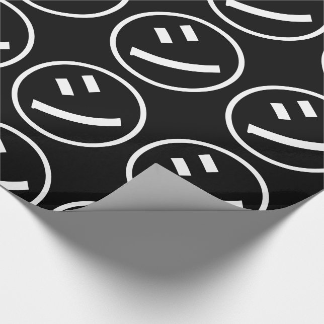 Papel De Presente ㋛ Shi Kana Katakana sorrindo Emoji / Emoticon (Ponta)