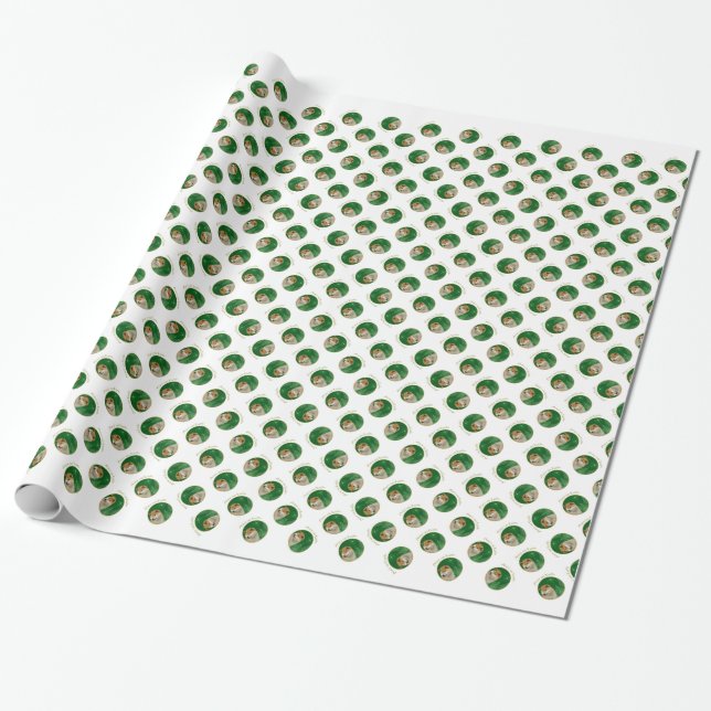 Papel De Presente Shiba Inu Peace (Desenrolado)